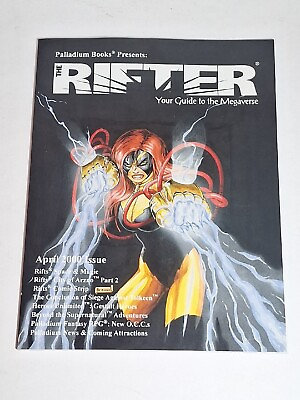 #ad THE RIFTER quot;Your Guide To The Megaverse #10 Palladium 2000 1st Printing NEW $19.95