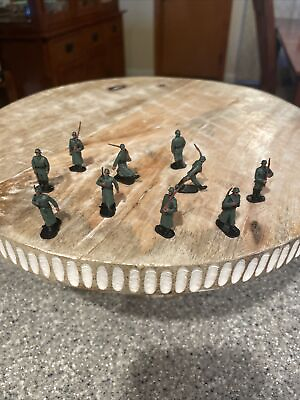 #ad World War Two Painted German Soldier 1 72 Scale Marching Models Figurines Lot M4 $16.00