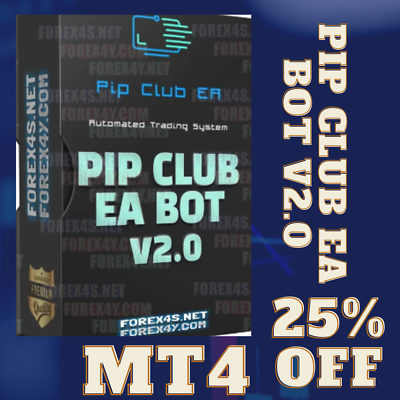 #ad Ultimate Forex PIP CLUB EA BOT v2.0 for MT4 Trading Automated Strategy. $10.99