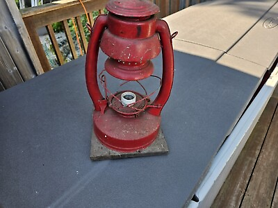 #ad Vintage kerosene Lamp that is electric bulb $7.75