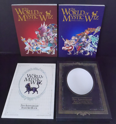 #ad Quiz RPG: The World of Mystic Wiz 5th Anniversary Art Collection Book JAPAN $81.00