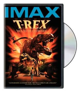 #ad T Rex Back to the Cretaceous IMAX DVD GOOD $3.98