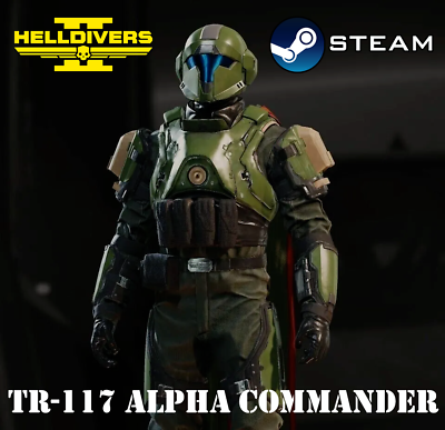 #ad HELLDIVERS 2 TR 117 Alpha Commander Outfit PC Steam INSTANT DELIVERY $5.00