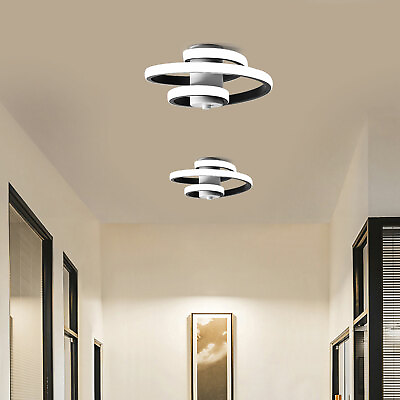 #ad Modern Acrylic LED Ceiling Light Flush Mount Living Room Hallway Chandelier Lamp $18.95