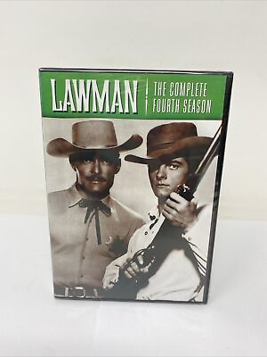 #ad LawMan: The Complete Fourth Season 4 DVD 1961 NEW SEALED $39.50