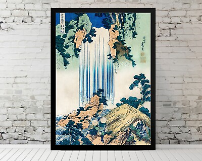 #ad Japanese Wall Art Modern Oriental Wall Art Retro Asian Antique Framed Poster $33.90