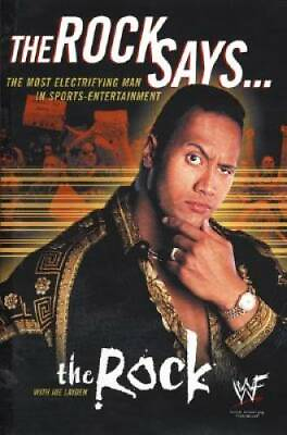 #ad The Rock Says... Hardcover By The Rock GOOD $3.59
