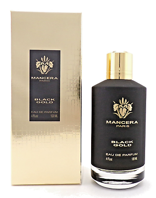 #ad Black Gold by Mancera 4.0 oz. 120 ml. Eau de Parfum Spray for Men. New in Box $74.77