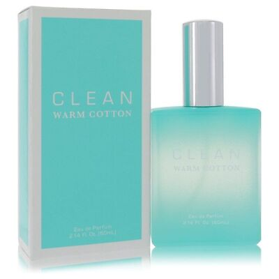 #ad Clean Warm Cotton By Clean Eau De Parfum Spray 2.14oz 63ml For Women $52.29