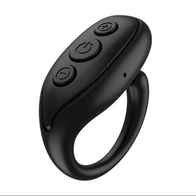 #ad Remote Control Ring Fingertip Mobile Phone Bluetooth Flipping Video $9.99