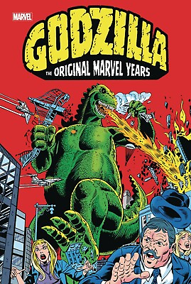#ad Godzilla Original Marvel Years OMNIBUS First Issue Hardcover PRESALE 10 2 2024 $79.95