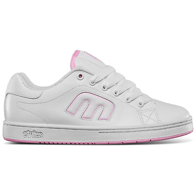 #ad Etnies Womens Skateboard Shoes Callicut W#x27;s White Pink $65.95