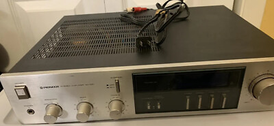 #ad Vintage Pioneer SA 520 Stereo Amplifier Silver Face $183.54