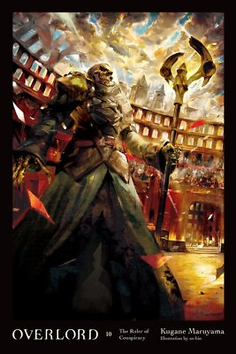 #ad Overlord Vol. 10 Light Novel : The Ruler of Conspiracy Maruyama Kugane Har $20.89