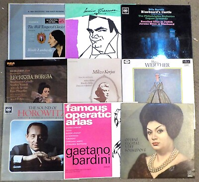 #ad Lot 5 EX NM Classical LP#x27;s FREE SHIPPING Mozart Bach Beethoven Tchaikovsky $24.99