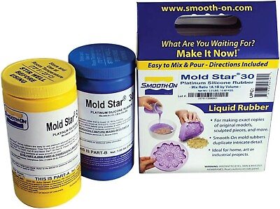 #ad Mold Star 30 Silicone Mold Making Rubber Trial Unit ki $38.38