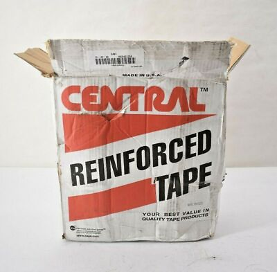 #ad Central Reinforced Tape Rolls Grade 240 Natural Color 72MM x 450#x27; 10 Pack $111.43