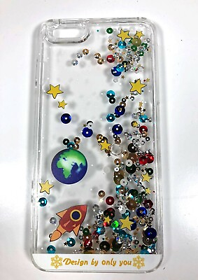 #ad iPhone 6 Protective Floating Liquid Glitter Case for Girls Clear $8.99