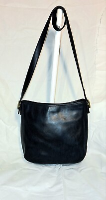 #ad Vintage Coach Rare Leather Crossbody Bag J8d 6003 $83.00