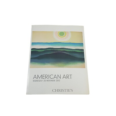 #ad Christies Fine American Art Auction Catalog November 2012 $19.99