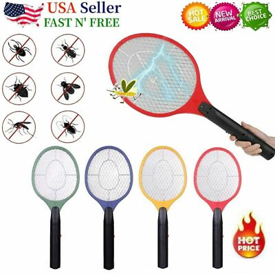 #ad Electric Mosquito Fly Swatter Zapper Racket Handheld Bug Insect Pest Wasp Killer $8.27