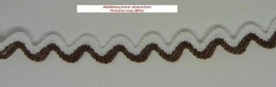 #ad 16 5 12ft Rickrack Ribbon 0 19 32in Wide Bi Color Colours for Selection $5.31