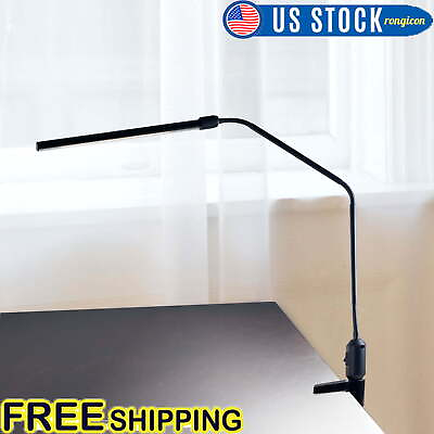 #ad LED Desk Lamp w Clamp Reading Light Study Desk Lamp Modern Energy Efficient US $39.00