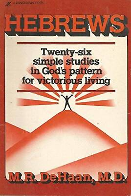#ad Hebrews: Twenty Six Simple Studies in Gods Plan for Victorious Living GOOD $13.74