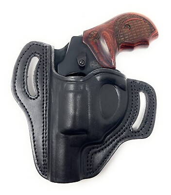 #ad Cardini Leather USA Revolver Holster On Waistband OWB LH Draw OPTIONS $44.95