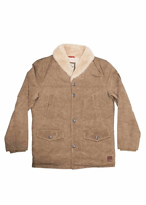 #ad Outdoor Jacket Iron amp; Resin Lincoln Cotton Canvas Beige L $318.49