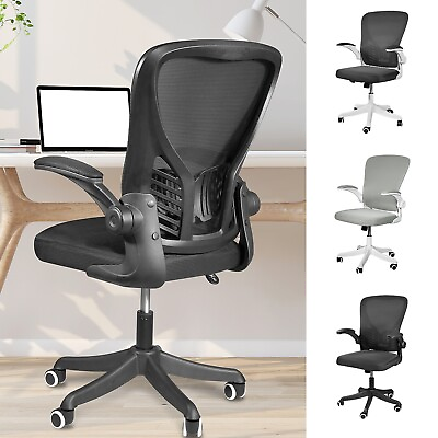 #ad Mesh Office Chair Executive Home Work Desk Chair Computer Task Chairs Black $68.99