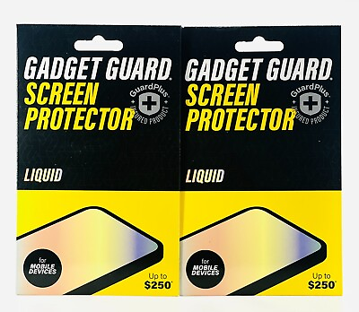 #ad 2 Pack Gadget Guard Universal Liquid Edition Screen Protector For Mobile Devices $9.99