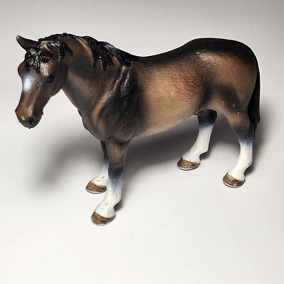 #ad Schleich 2008 Hanoverian Stallion Horse Figure #13649 Retired $4.97