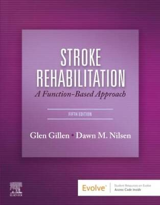 #ad Stroke Rehabilitation: A Function Based Approach Hardcover GOOD $42.76