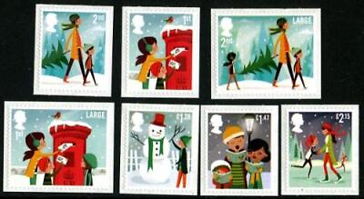 #ad 2014 Christmas Andrew Bannecker SG3650 3656 MNH UM Stamp Set GBP 10.75