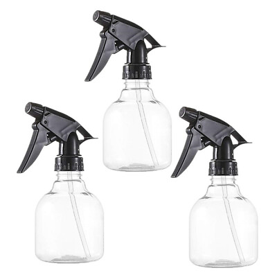 #ad 3 Pcs Empty Fine Mist Bottle Trigger Spray Bottle Hand Soap Dispenser $17.08