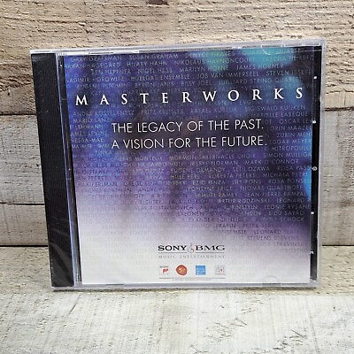 #ad Masterworks The Legacy of the Past A Vision For The Future CD Sealed Promo $4.99