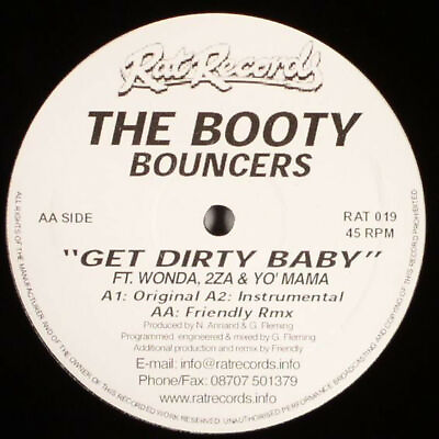 #ad The Booty Bouncers Ft. Wunda 2ZA amp; Yo#x27; Mama Get Dirty Baby Vinyl GBP 13.13