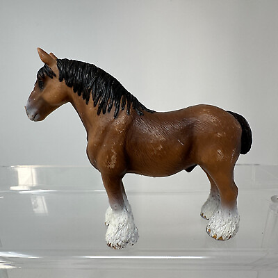 #ad Schleich Clydesdale Stallion Horse Figure 2009 $7.19