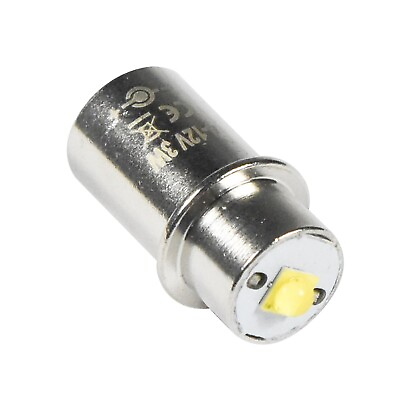 #ad HQRP 3W 4 12V DC LED Bulb for Maglite 3D 4D 5D 6D 3C 4C 5C 6C Flashlight $12.95