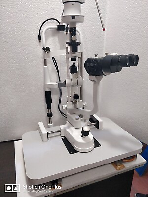 #ad Biomicroscope 3 Step Slit Lamp Microscope With Beam Spilter amp; Camera $1536.06