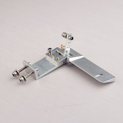 #ad CNC Aluminum rudder 75mm for electric nitro rc boat 108 $6.64