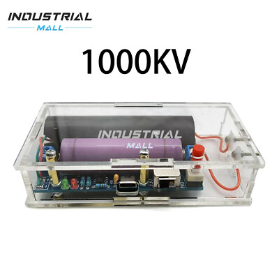 #ad 1000KV DC High Voltage Generator DIY Kit Boost Board Inverter Transformer Module $15.19