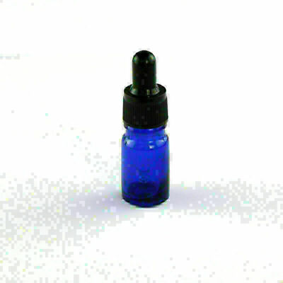 #ad 100Pcs 5ML Blue Glass Bottles Liquid Reagent Pipette Drop Bottle Eye Dropper $149.51