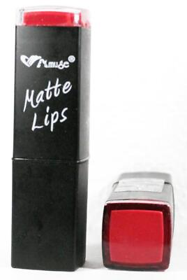 #ad Amuse Matte Lips Lipstick #7272N 7 Deep Red Matte Free Samp;H $7.35