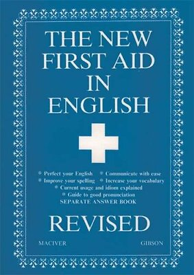 #ad New First Aid in English Revised by Maciver Angus Paperback Book The Fast Free $15.58