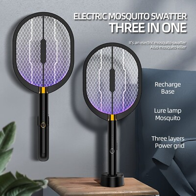 #ad ELECTRIC MOSQUITO SWATTER 3 IN 1 $18.00