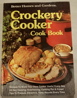 #ad Better Homes and Gardens Crockery Cooker Cook Book Hardcover Very Good Condition $3.99