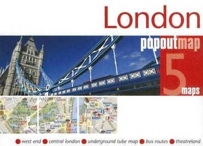 #ad London PopOut Map PopOut Maps Map By PopOut Maps GOOD $6.84