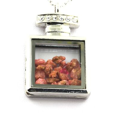 #ad Necklace Spinel Raw Model Bottle $126.55